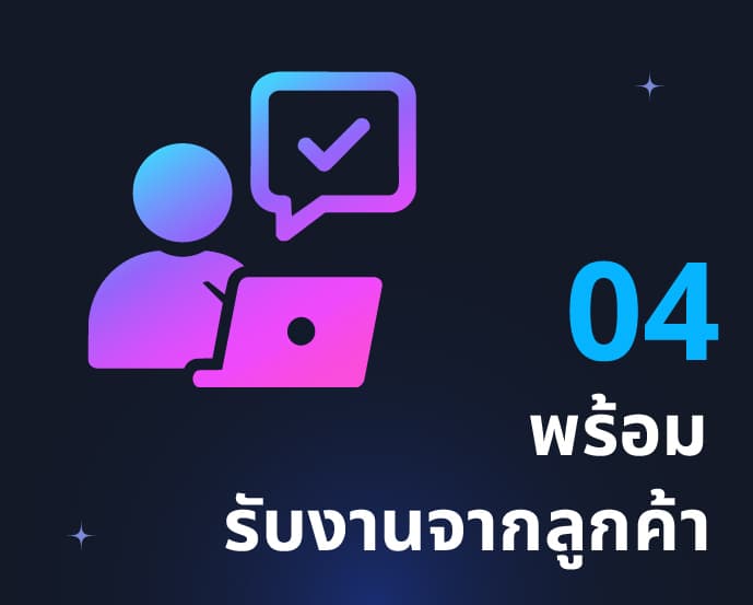 04 รับงานจากลูกค้า